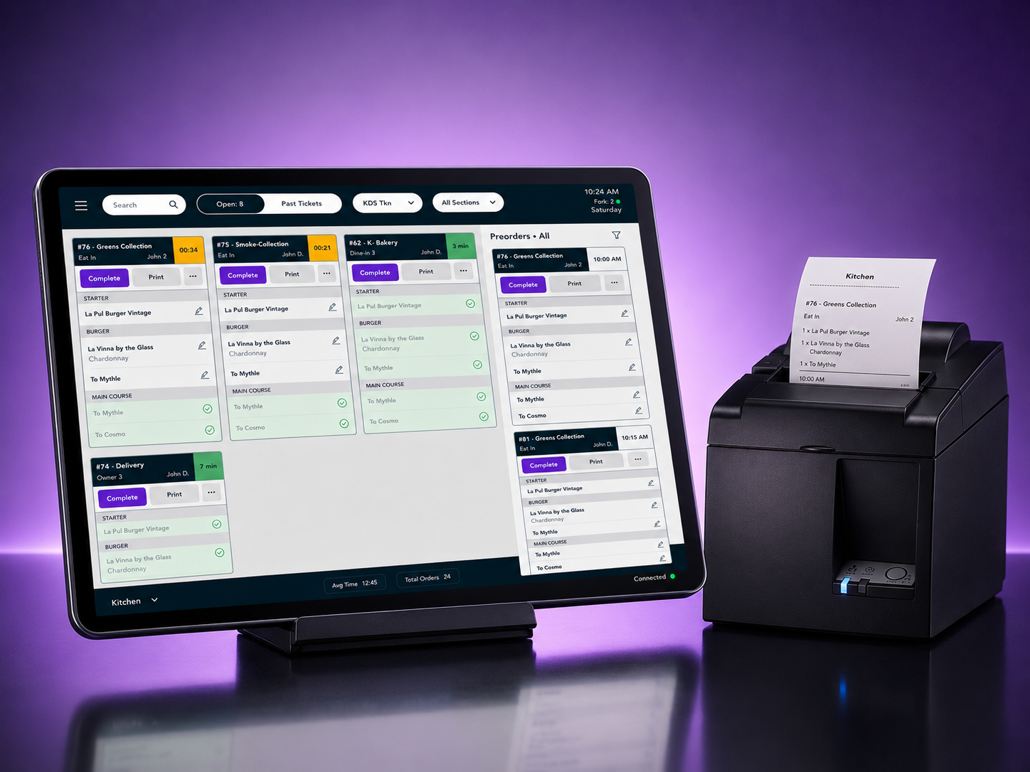 KDS & Printer